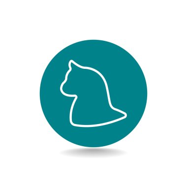 kedi evde beslenen hayvan simgesi