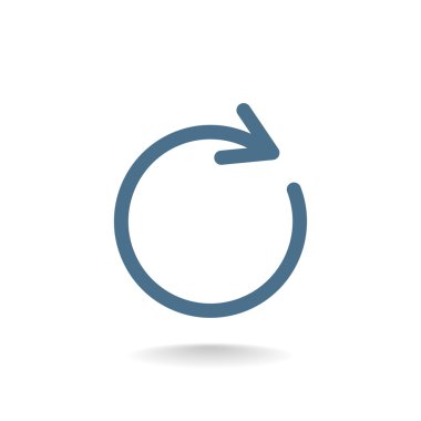 döndürme ok web simgesi