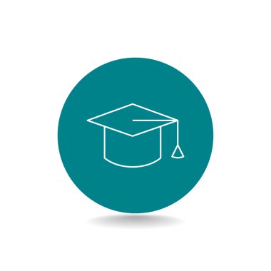 Öğrenci şapka simgesi