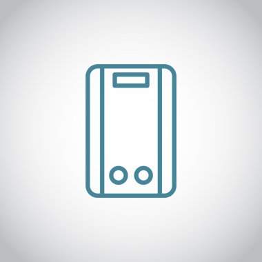 gaz su ısıtıcı simgesi