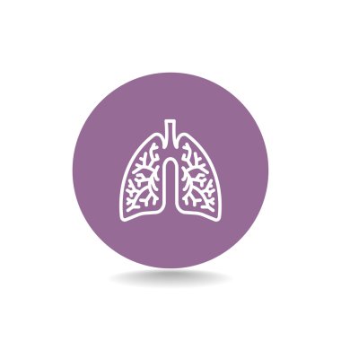 İnsan akciğerleri simgesi