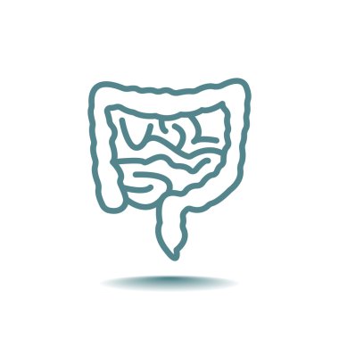 insan bağırsak simgesi