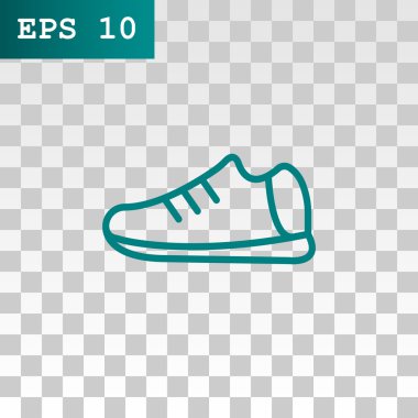 spor ayakkabı simgesi