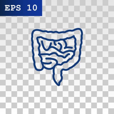 insan bağırsak simgesi