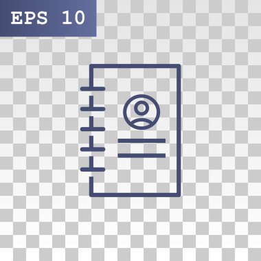 Not Defteri, iletişim kitap simgesi.