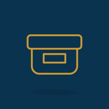 yiyecek kabı simgesi