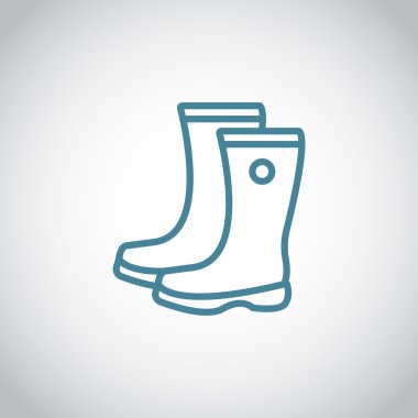 Sakız çizmeler simgesi