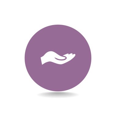 Sadaka web simgesi vermek.