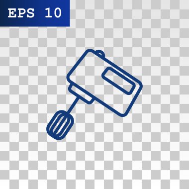 Mutfak karıştırıcı simgesi