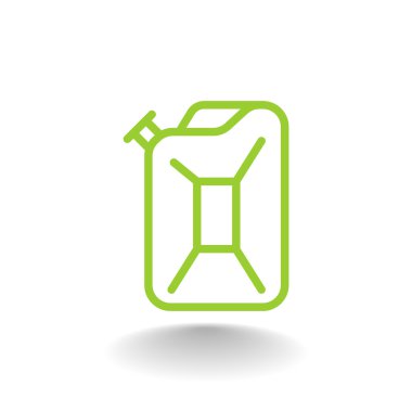 Benzin bidon simgesi