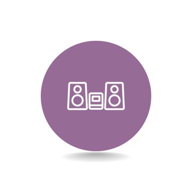 ev ses sistemi simgesi