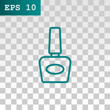 kozmetik şişe şablon simgesi