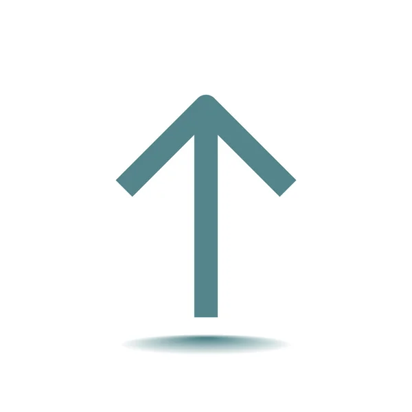 Arrow up web icon — Stock Vector