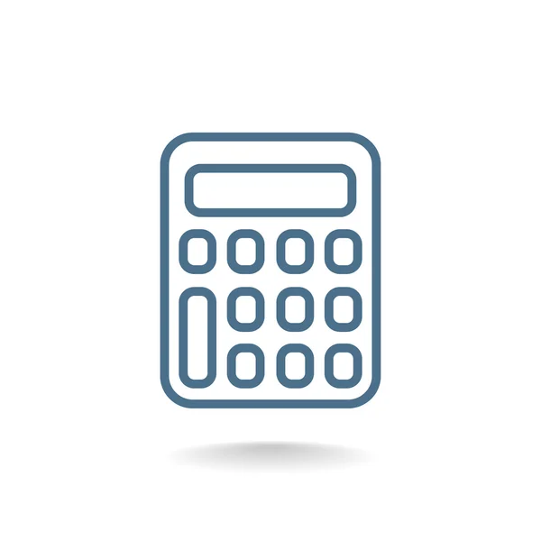 Zakelijke calculatorpictogram — Stockvector