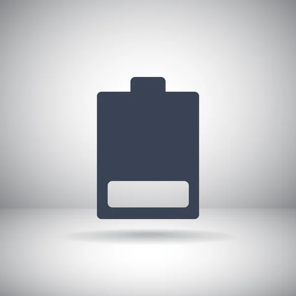 Batteriet eller Ackumulatorn ikonen — Stock vektor