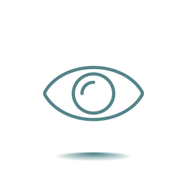 Symbol des menschlichen Auges — Stockvektor