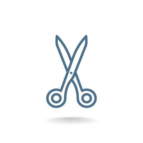 Tijeras icono de la herramienta — Vector de stock