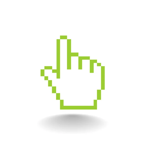 Hand cursor web icon — Stock Vector