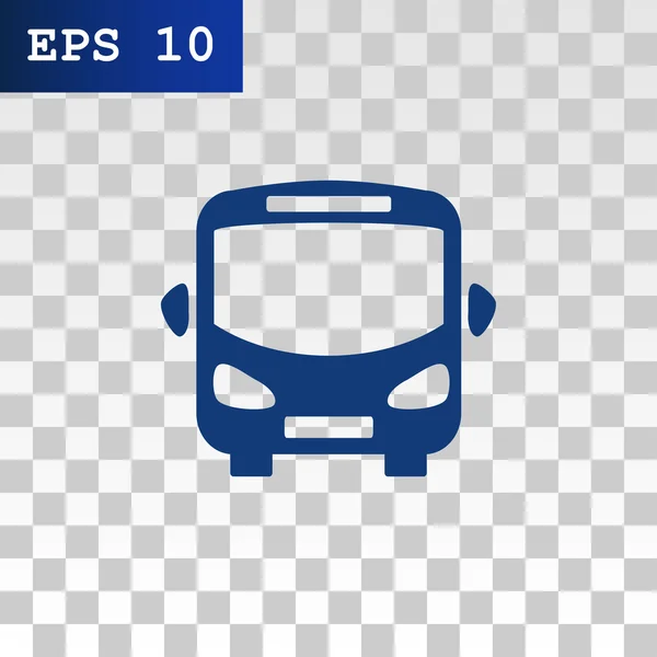 Ikon autóbusz - közlekedés — Stock Vector