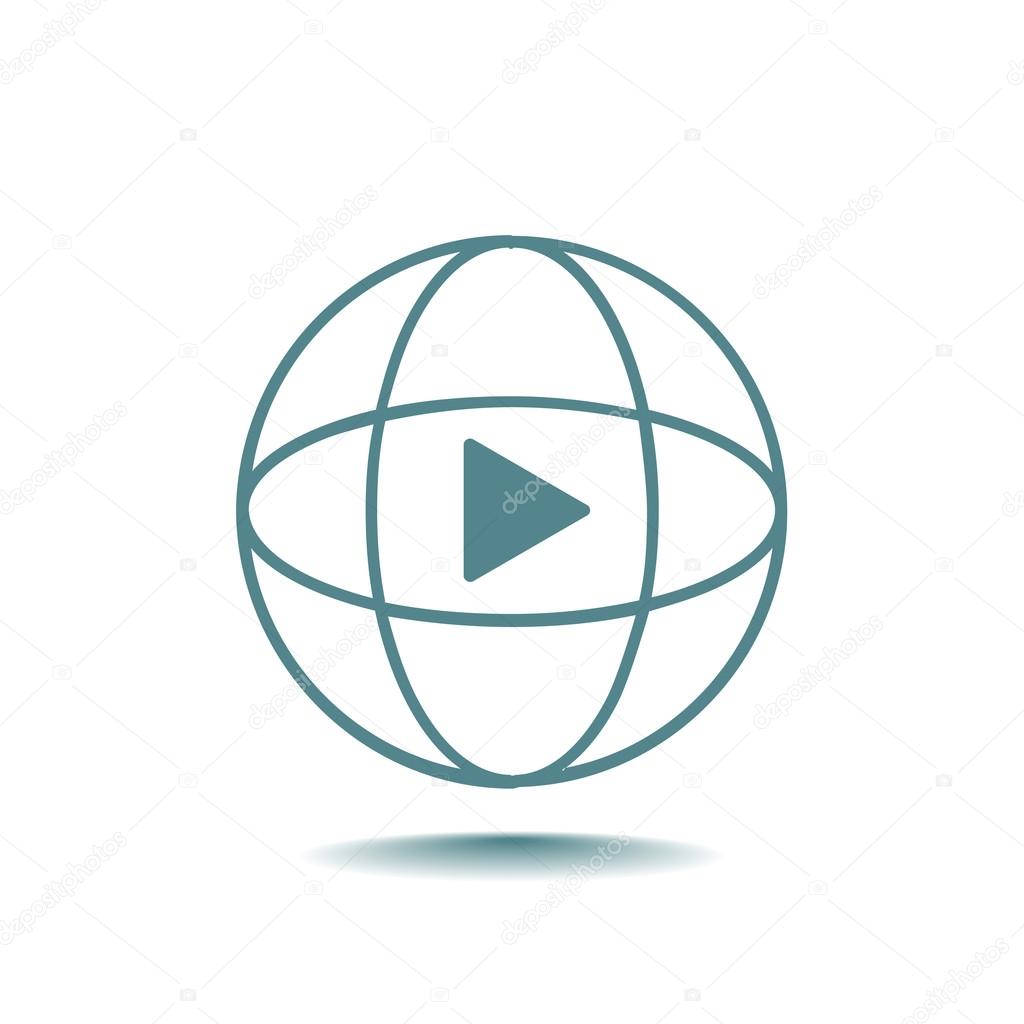Video player for web icon