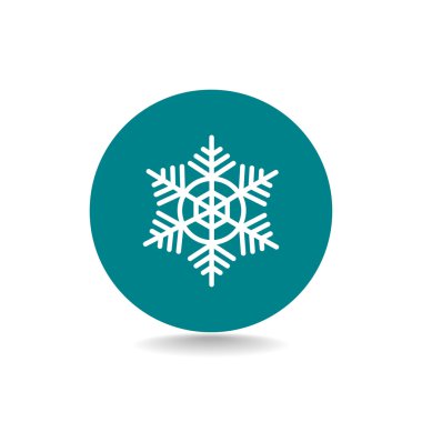 kış kar tanesi simgesi