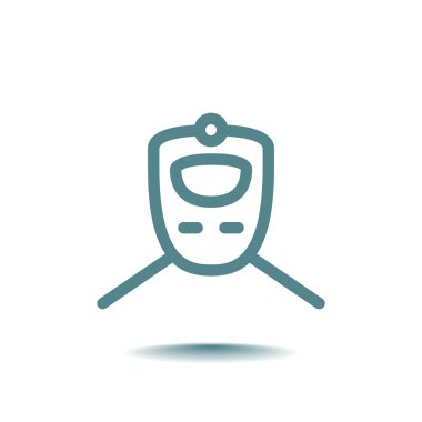 yolcu treni simgesi.