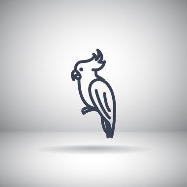 Papağan kuş simgesi