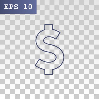 para simgesi - dolar işareti