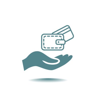 M-cüzdan'el simgesi.