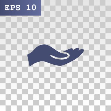 Sadaka web simgesi vermek.