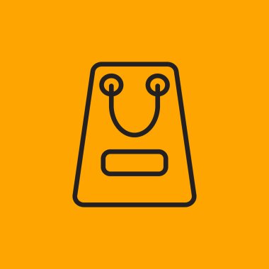 kağıt ambalaj ya da çanta simgesi