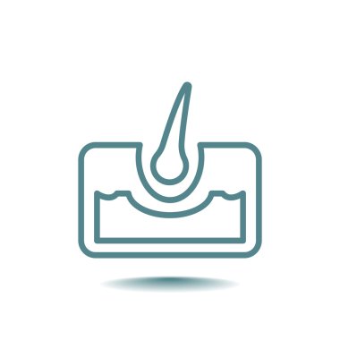 insan saçı simgesi 