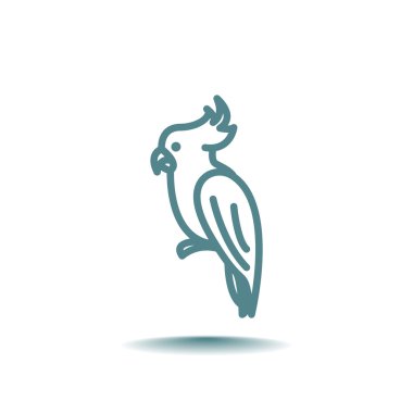 Papağan kuş simgesi