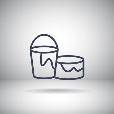 boya kutuları simge