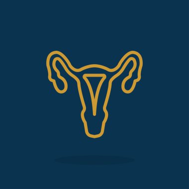 kadın üreme organları simgesi