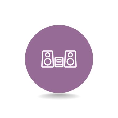 ev ses sistemi simgesi