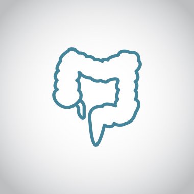 kalın bağırsak simgesi