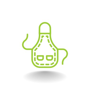 Mutfak önlüğü simgesi