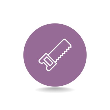 demir testeresi aracı simgesini