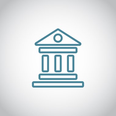 banka binası simgesi