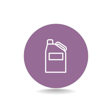 Bidon petrol simgesiyle