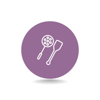 kaşık ve spatula simgesi