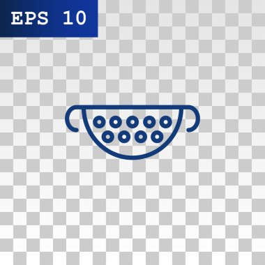 mutfak kevgir simgesi