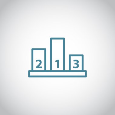 Kazanan podyum simgesi