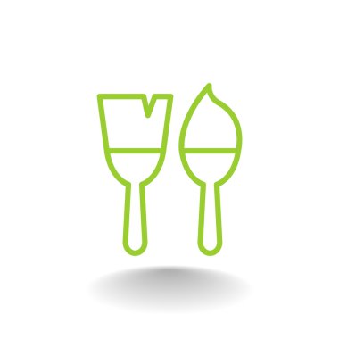 pantolon fırça simgesini