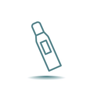 Jel, köpük veya sıvı sabun şişe simgesi