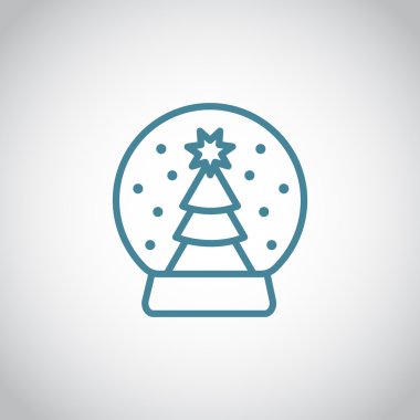 Noel ağacı simgesini