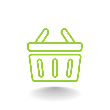 Alışveriş sepeti simgesi