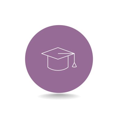 Öğrenci şapka simgesi