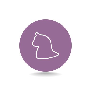 kedi evde beslenen hayvan simgesi